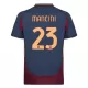 Camisolas AS Roma Mancini 23 Equipamento Terceiro 24/25