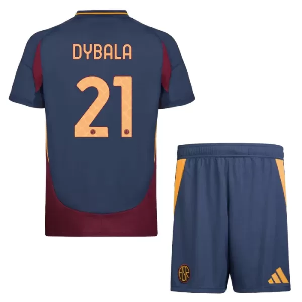 Camisolas AS Roma Paulo Dybala 21 Criança Equipamento Terceiro 24/25