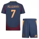 Camisolas AS Roma Pellegrini 7 Criança Equipamento Terceiro 24/25