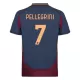 Camisolas AS Roma Pellegrini 7 Criança Equipamento Terceiro 24/25