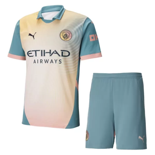 Camisolas Manchester City Criança Equipamento 4ª 24/25