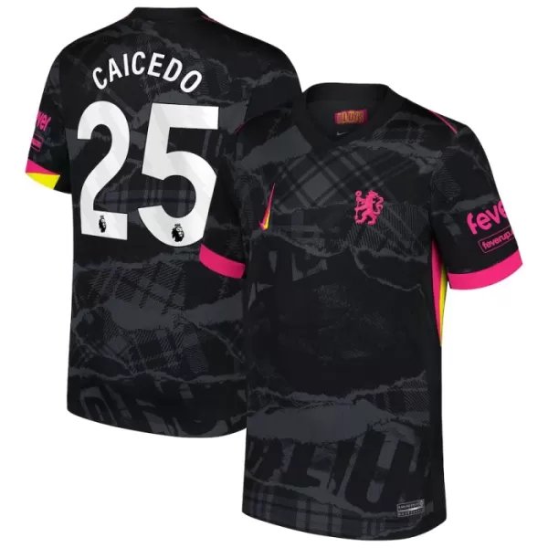 Camisolas Chelsea Caicedo 25 Equipamento Terceiro 24/25