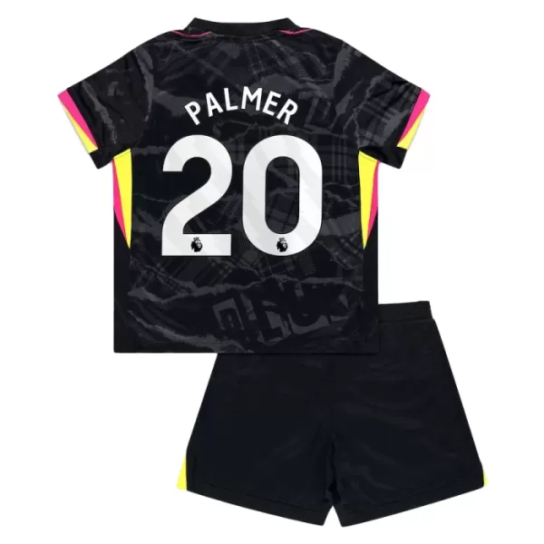 Camisolas Chelsea Cole Palmer 20 Criança Equipamento Terceiro 24/25