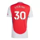 Camisolas Arsenal Raheem Sterling 30 Equipamento Principal 24/25