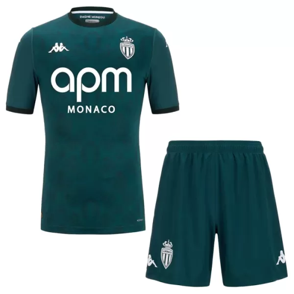 Camisolas AS Monaco Criança Equipamento Alternativo 24/25