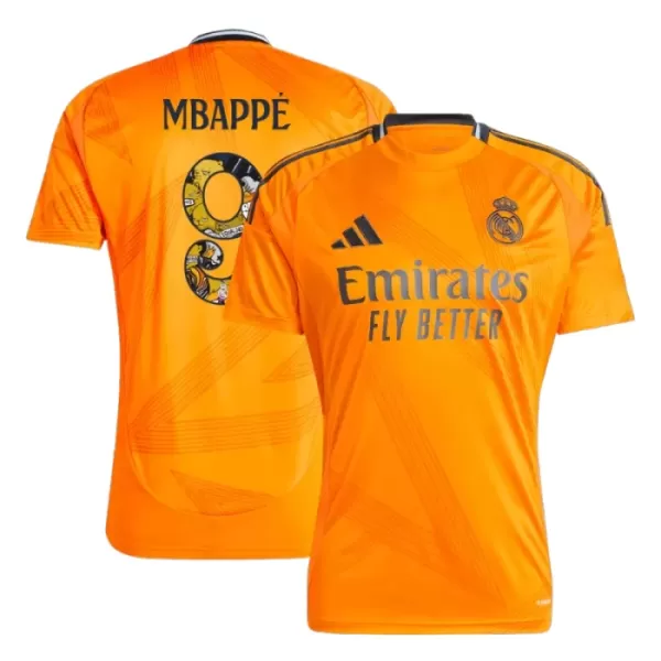 Camisolas Real Madrid Kylian Mbappé 9 Equipamento Alternativo 24/25 Especial