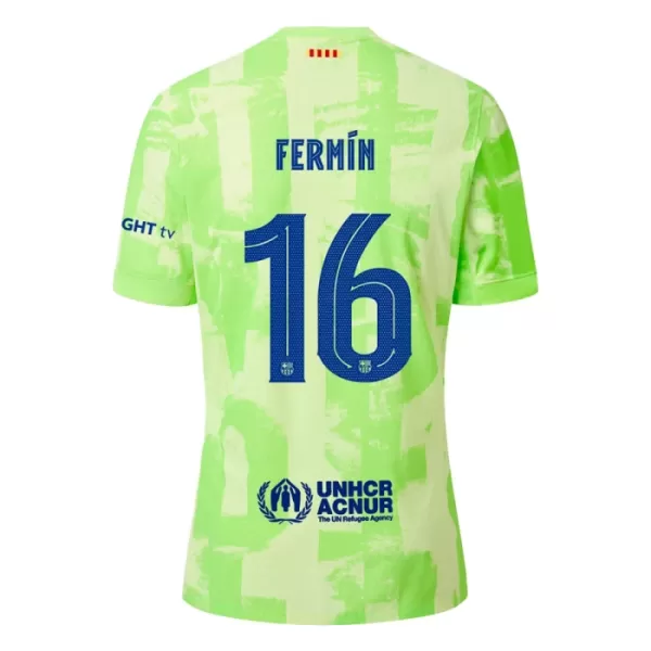 Camisolas FC Barcelona Fermin 16 Equipamento Terceiro 24/25