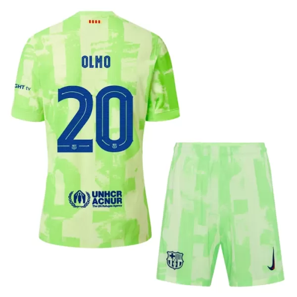 Camisolas FC Barcelona Olmo 20 Criança Equipamento Terceiro 24/25