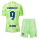 Camisolas FC Barcelona Robert Lewandowski 9 Criança Equipamento Terceiro 24/25