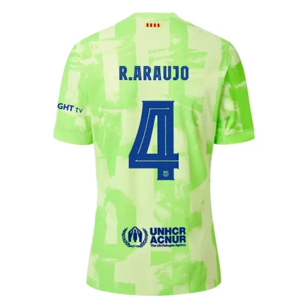 Camisolas FC Barcelona Ronald Araujo 4 Equipamento Terceiro 24/25