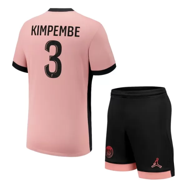 Camisolas Paris Saint-Germain Kimpembe 3 Criança Equipamento Terceiro 24/25