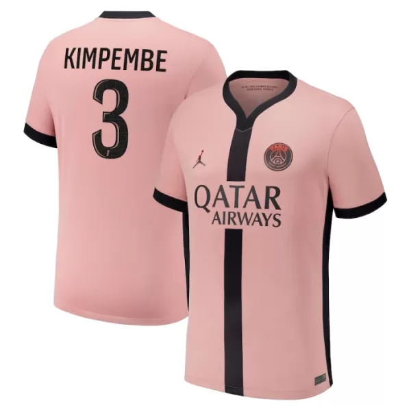 Camisolas Paris Saint-Germain Kimpembe 3 Equipamento Terceiro 24/25