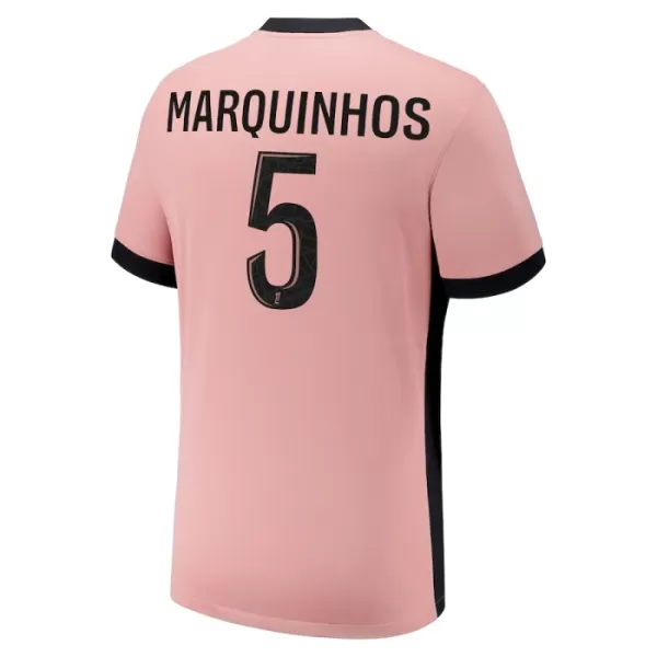 Camisolas Paris Saint-Germain Marquinhos 5 Criança Equipamento Terceiro 24/25