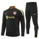 Barcelona Conjunto de Moletom de Treino 24/25 Preto