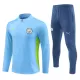 Manchester City Conjunto de Moletom de Treino 24/25 Azul