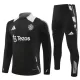 Manchester United Conjunto de Moletom de Treino 24/25 Preto