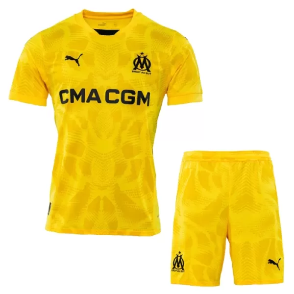 Camisolas Guarda Redes Olympique Marseille Criança Equipamento Alternativo 24/25