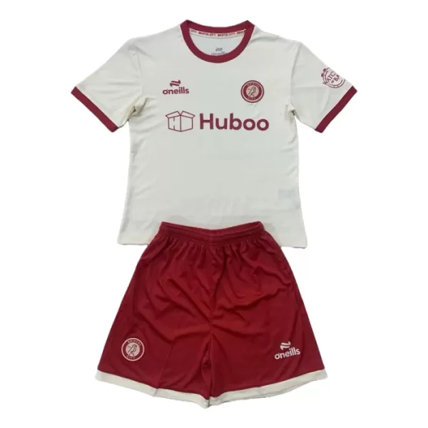 Camisolas Bristol City Criança Equipamento Alternativo 24/25