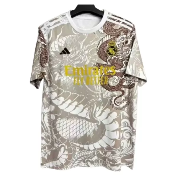 Camisolas Real Madrid 24/25 Dragon Branco Especial