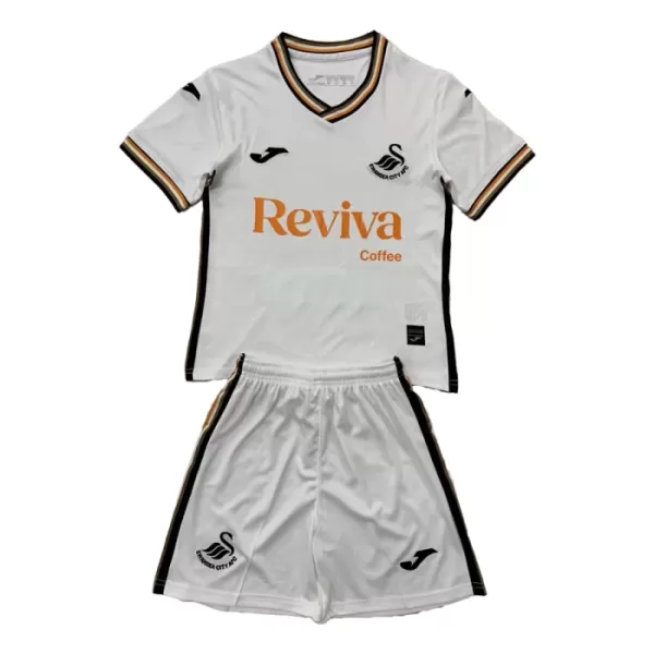 Camisolas Swansea City Criança Equipamento Principal 24/25