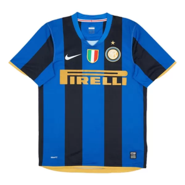 Camisolas Inter Milan 2008-09 Equipamento Principal Retro