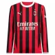 Camisolas AC Milan Equipamento Principal 24/25 Manga Comprida