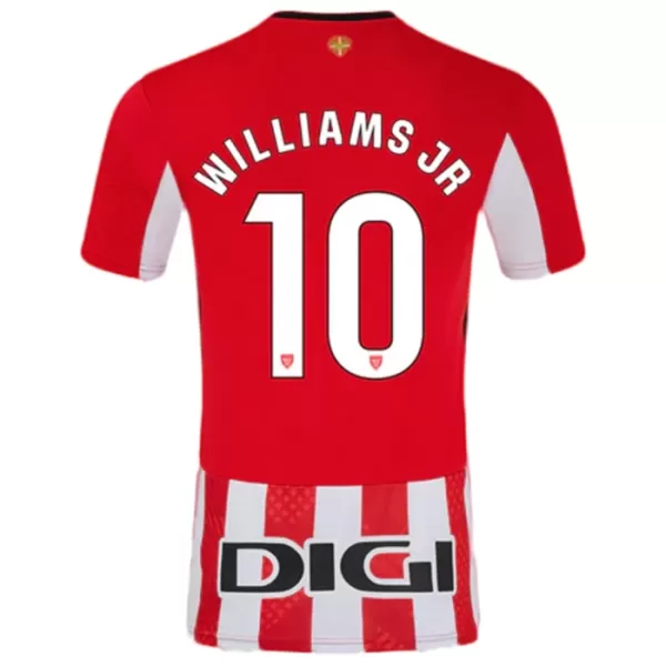 Camisolas Athletic Bilbao Williams JR 10 Equipamento Principal 24/25