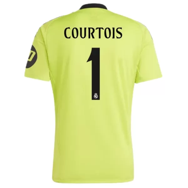 Camisolas Guarda Redes Real Madrid Thibaut Courtois 1 Equipamento Terceiro 24/25