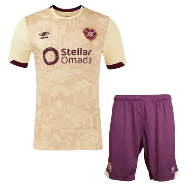 Camisolas Heart of Midlothian Criança Equipamento Alternativo 24/25