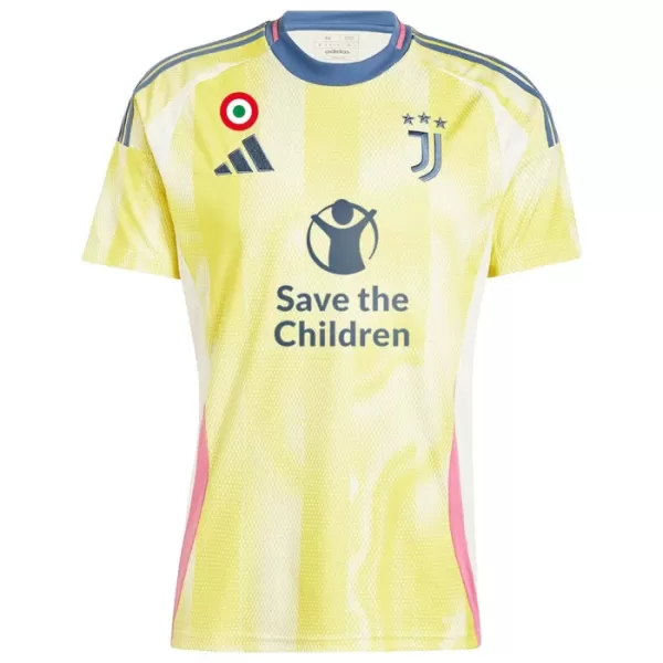 Camisolas Juventus SaveChildren Equipamento Alternativo 24/25