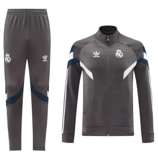 Real Madrid Casaco de Treino Conjunto 24/25 Cinza