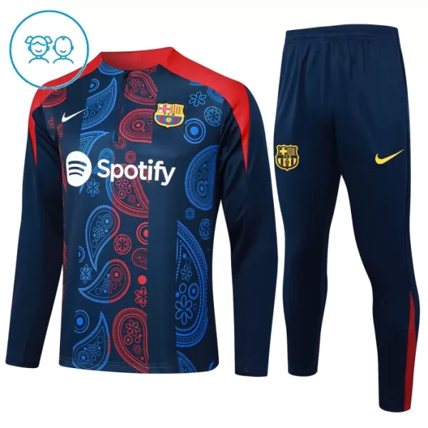 Barcelona Conjunto de Moletom de Treino Criança 24/25 Frota