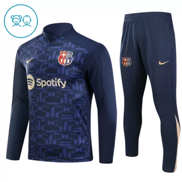 Barcelona Conjunto de Moletom de Treino Criança 24/25 Frota