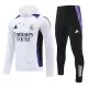 Real Madrid Capuz Conjunto de Moletom de Treino 24/25 Branco