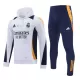 Real Madrid Capuz Conjunto de Moletom de Treino 24/25 Branco