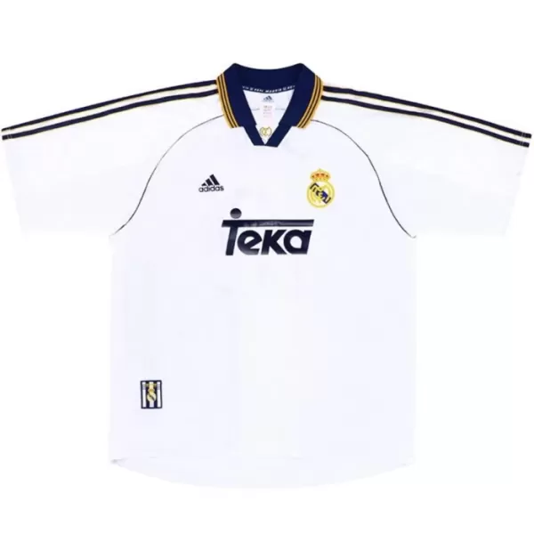 Camisolas Real Madrid 1998-00 Equipamento Principal Retro