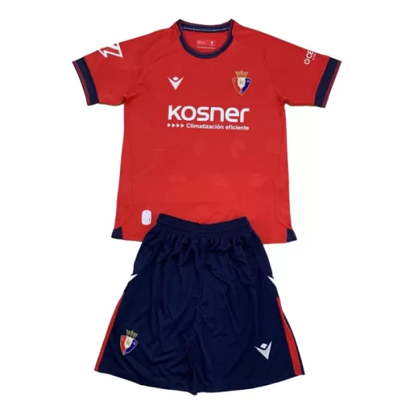 Camisolas CA Osasuna Criança Equipamento Principal 24/25