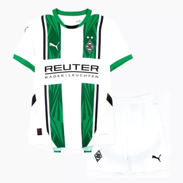 Camisolas Borussia Mönchengladbach Criança Equipamento Principal 24/25