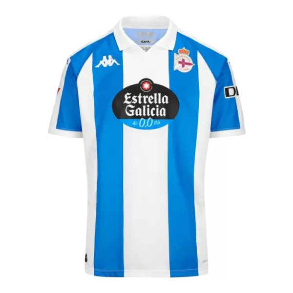 Camisolas Deportivo de La Coruna Criança Equipamento Principal 24/25