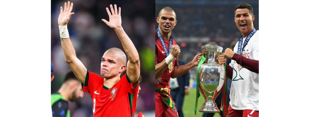 O lendário veterano português Pepe anunciou oficialmente sua aposentadoria