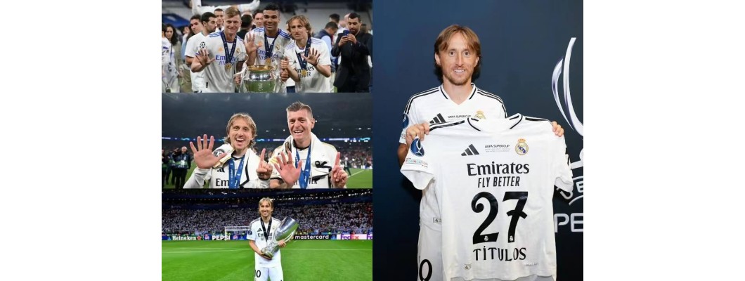 Não querendo admitir a derrota, não querendo admitir a velhice, o lendário astro croata Modric