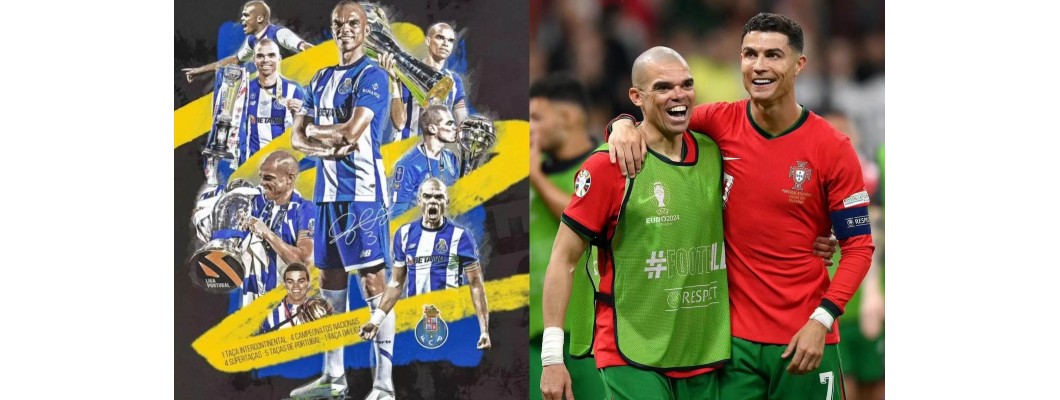 O monge guerreiro do futebol, Pepe, de 41 anos, se despede do Porto